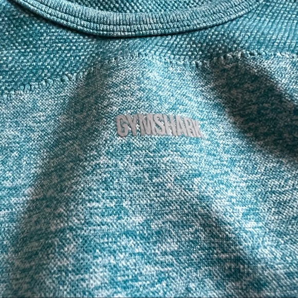 Gymshark Flex Blue Long Sleeve Crop Top - Picture 5 of 12